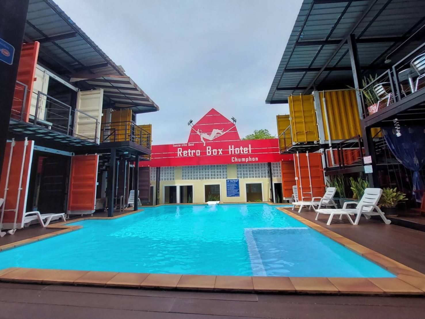 Retro Box Hotel Чумпхон Экстерьер фото